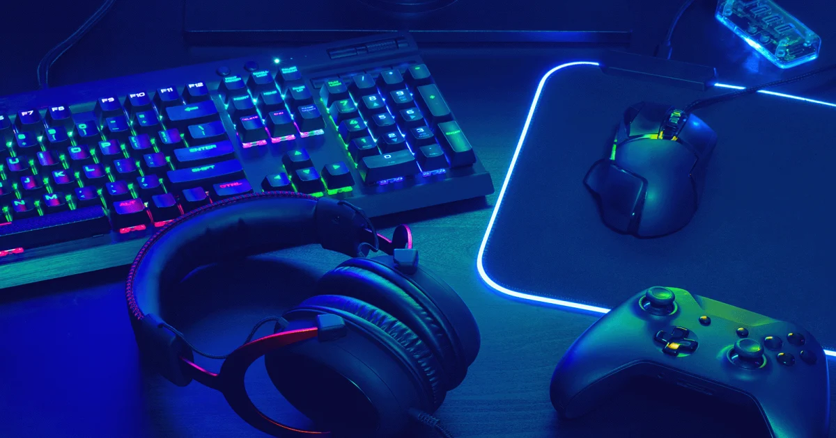 Gaming setup evolution